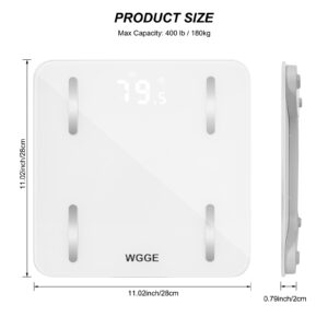 Bathroom Scale and Smart BMI Scale, Highly Accurate Digital